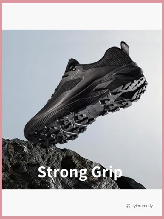 Waterproof Trail Running Shoes, Lightweight Non-Slip Breathable Hiking Sneaker main image 7